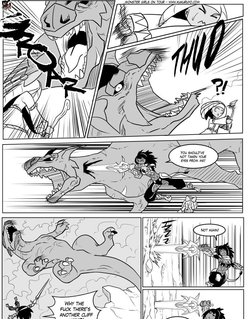 Monster girls on tour - Episode 109, Page 1: Page 109